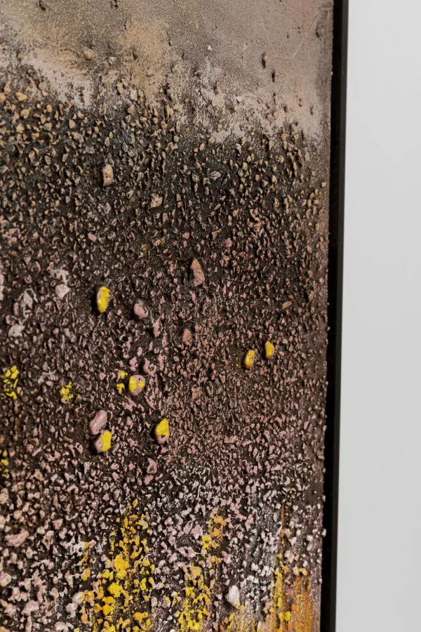 KARE Design Schilderij Vista Yellow 90x120cm