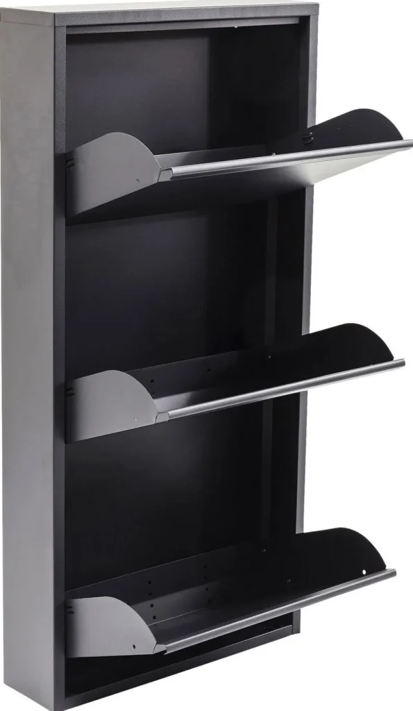 KARE Design Schoenenkast Caruso 3 Anthracite (MO)