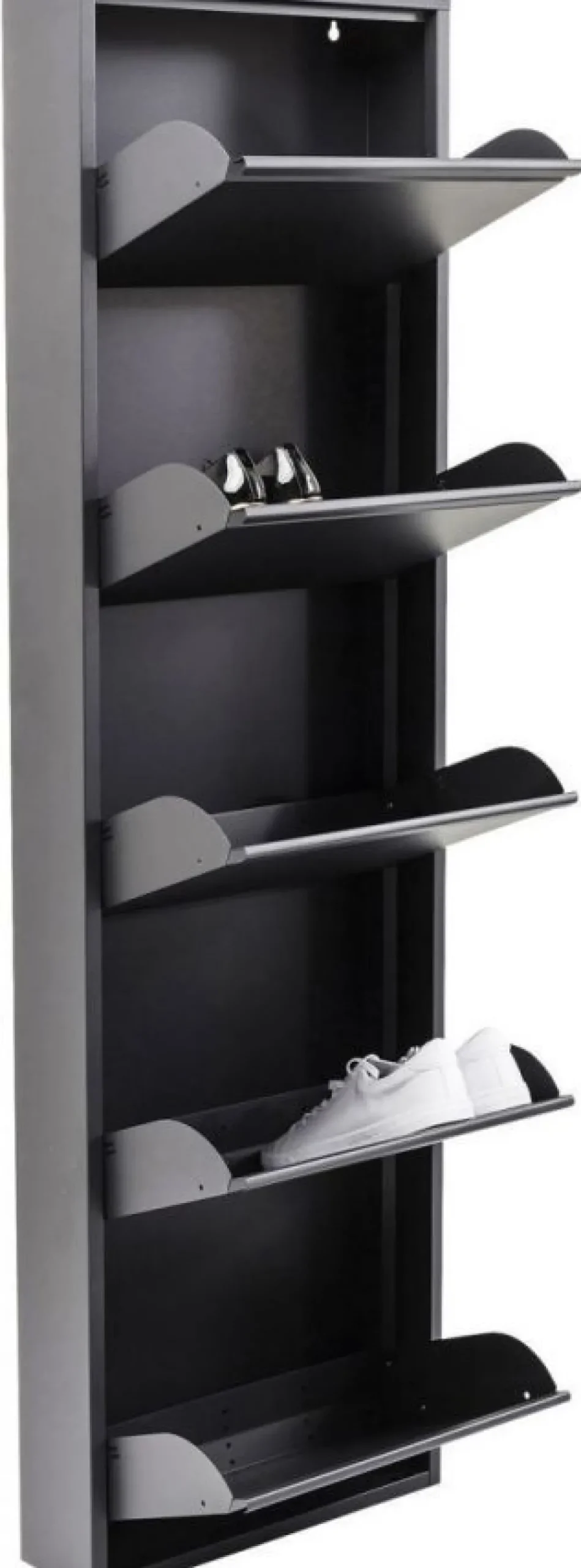 schoenenkast_caruso__anthrazit_mo_4.webp KARE Design Schoenenkast Caruso 5 Anthrazit (MO)