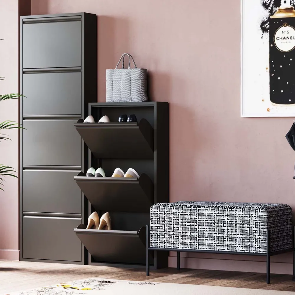 schoenenkast_caruso__black_mo_0-2.webp KARE Design Schoenenkast Caruso 3 Black (MO)