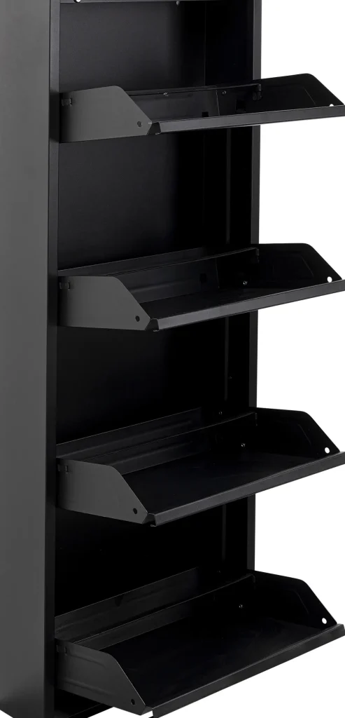 KARE Design Schoenenkast Caruso 4 Black (MO)