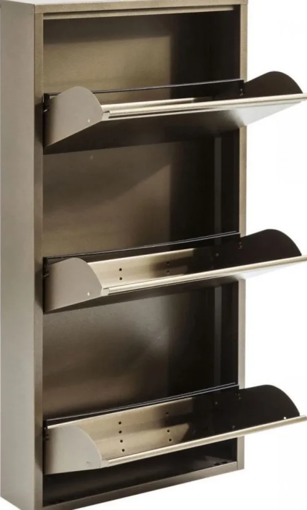 KARE Design Schoenenkast Caruso 3 Bronze (MO)