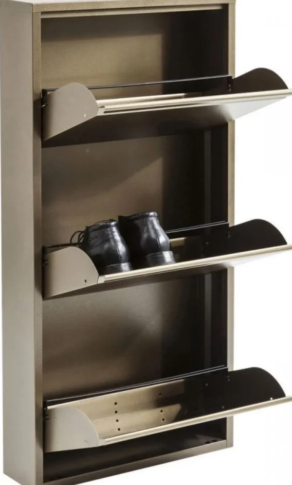 KARE Design Schoenenkast Caruso 3 Bronze (MO)