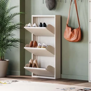 KARE Design Schoenenkast Caruso 3 Cream (MO)