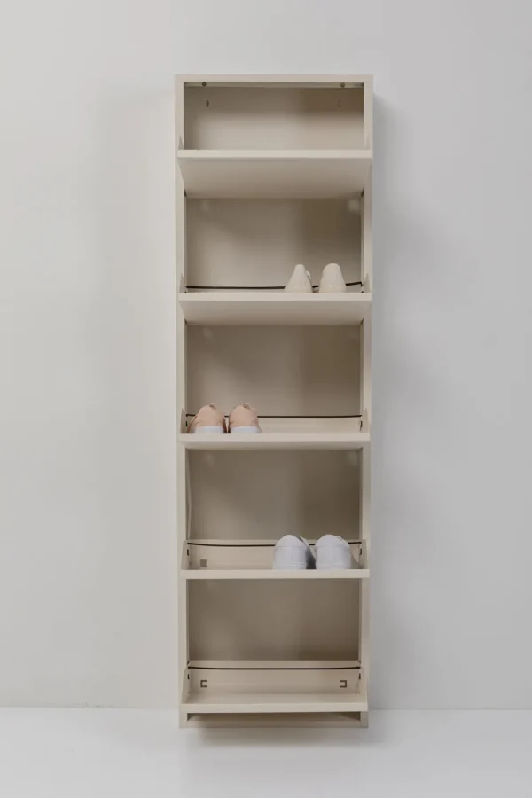 KARE Design Schoenenkast Caruso 5 Cream (MO)