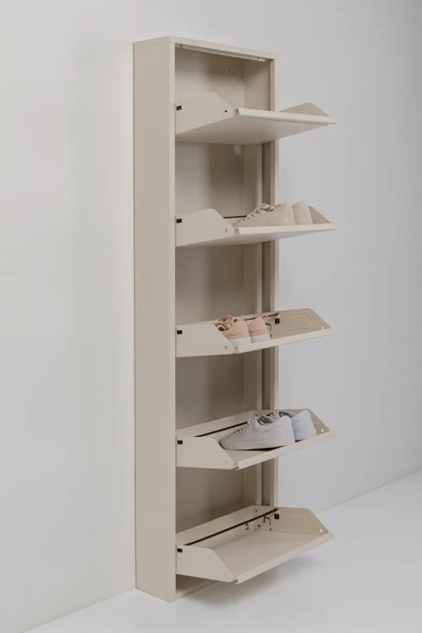 KARE Design Schoenenkast Caruso 5 Cream (MO)