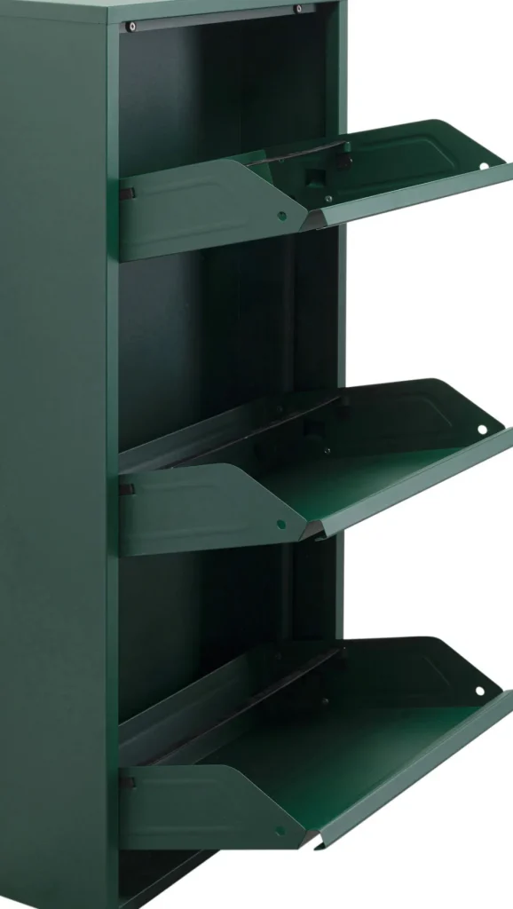 KARE Design Schoenenkast Caruso 3 Green (MO)