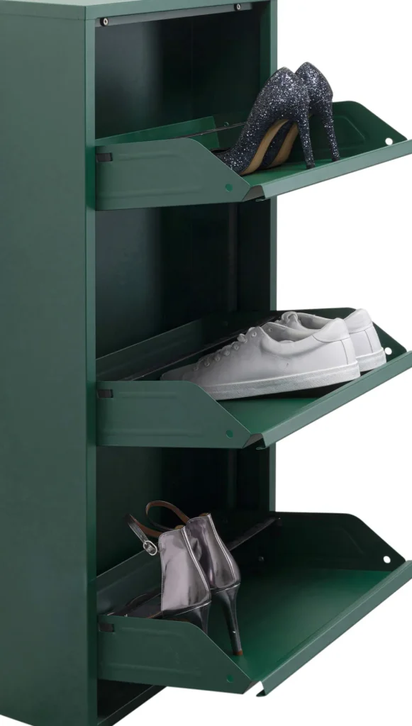 KARE Design Schoenenkast Caruso 3 Green (MO)