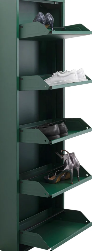 KARE Design Schoenenkast Caruso 5 Green (MO)
