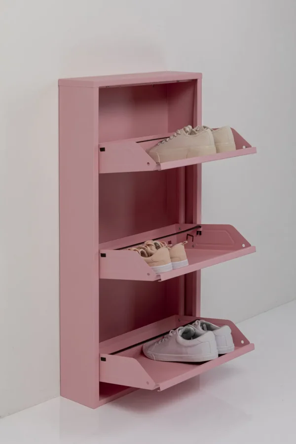 KARE Design Schoenenkast Caruso 3 Rose (MO)