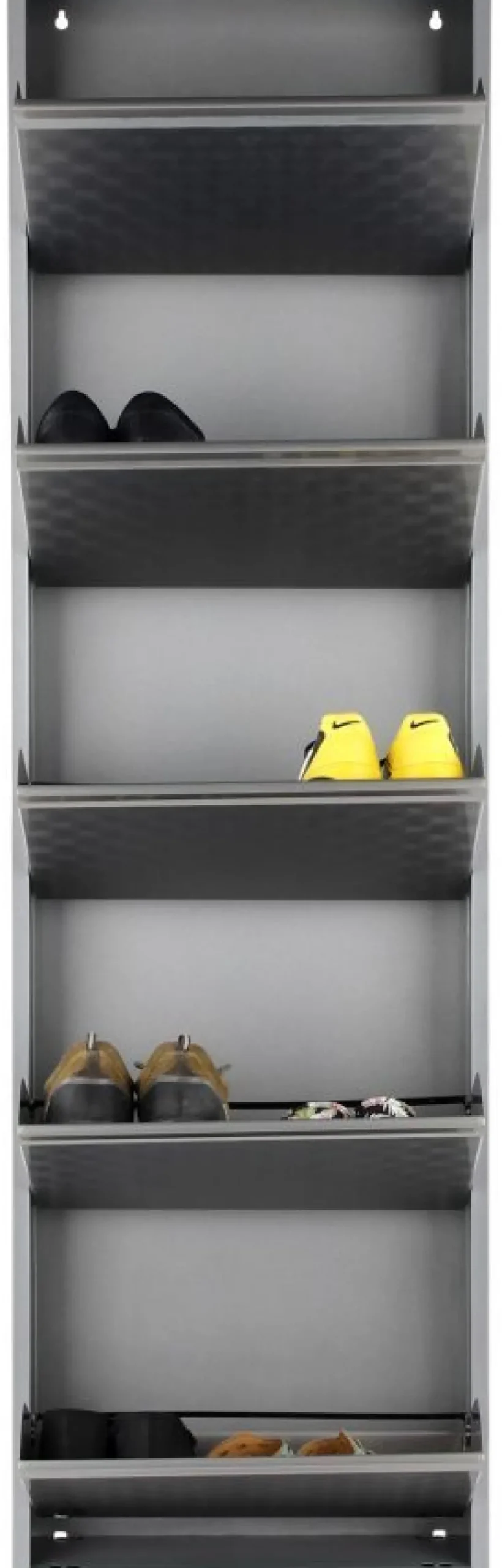 schoenenkast_caruso__silver_brushed_mo_4-1.webp KARE Design Schoenenkast Caruso 5 Silver Brushed (MO)