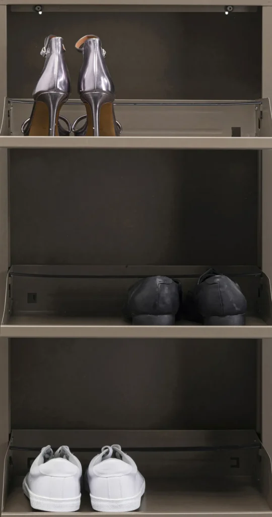 KARE Design Schoenenkast Caruso 3 Taupe (MO)