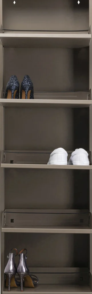 KARE Design Schoenenkast Caruso 5 Taupe (MO)