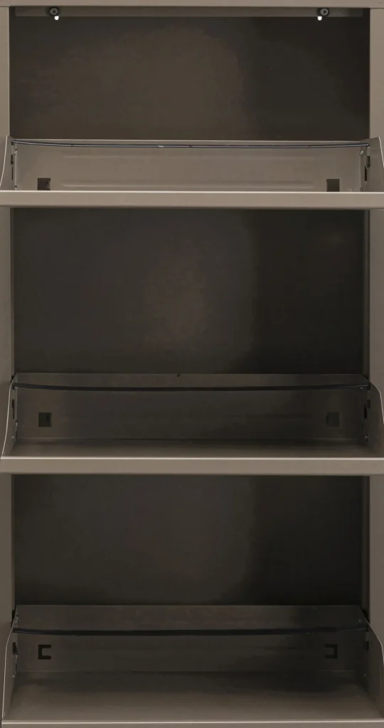 KARE Design Schoenenkast Caruso 3 Taupe (MO)