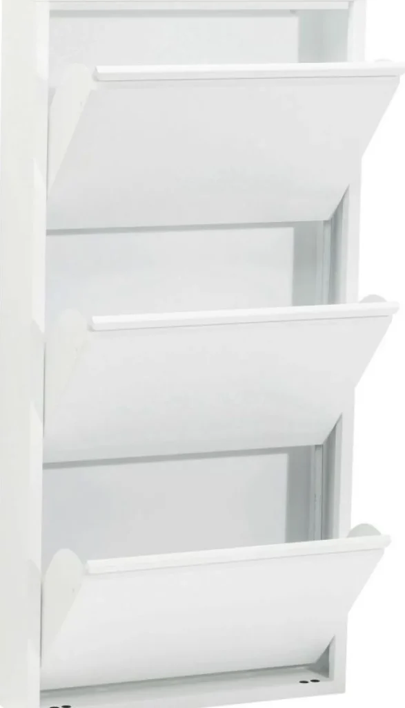 KARE Design Schoenenkast Caruso 3 White (MO)