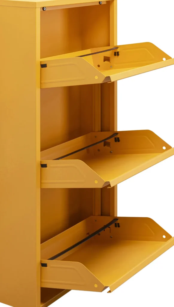 KARE Design Schoenenkast Caruso 3 Yellow (MO)