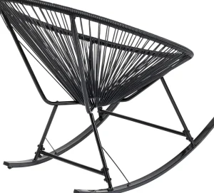 KARE Design Schommelstoel Acapulco Mono Black