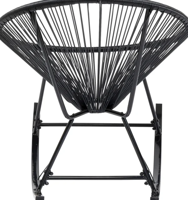 KARE Design Schommelstoel Acapulco Mono Black