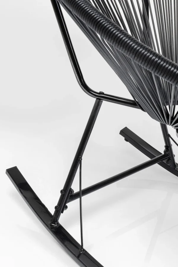 KARE Design Schommelstoel Acapulco Mono Black