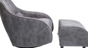 KARE Design Schommelstoel Swing Ritmo Vintage Grijs