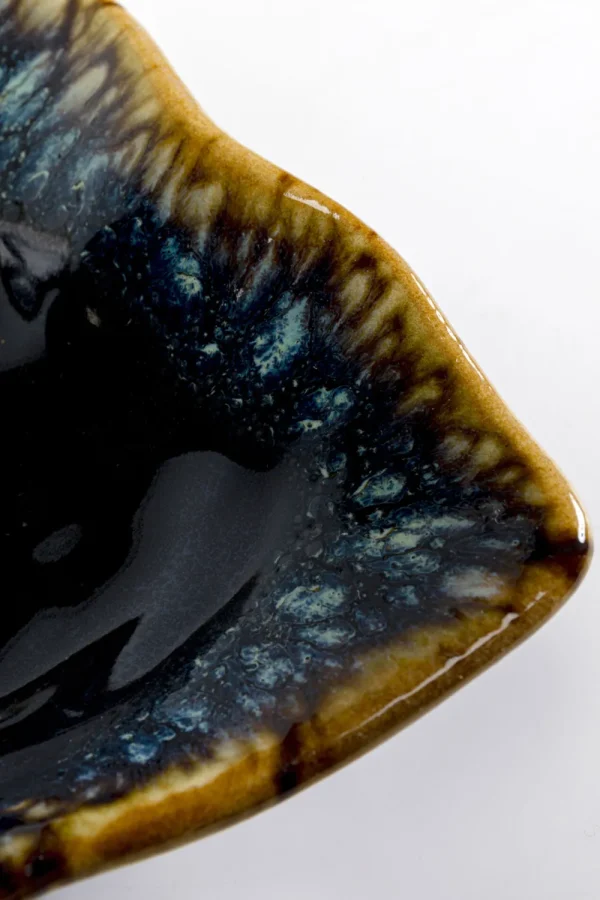 KARE Design Serveerschaal Lio Dark Blue 17x26cm