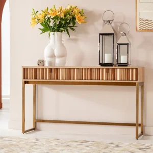 KARE Design Sidetable Concertina Nature 136x40cm