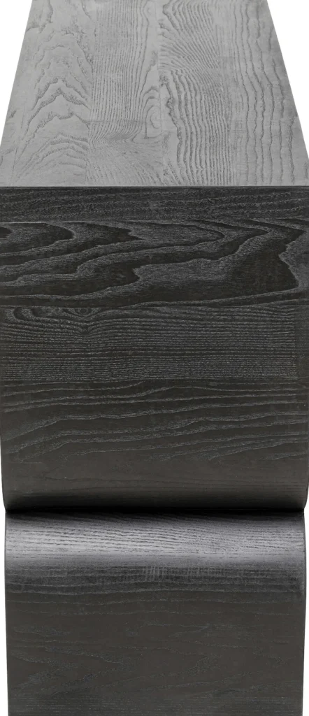 KARE Design Sidetable Curve Black 120x76cm