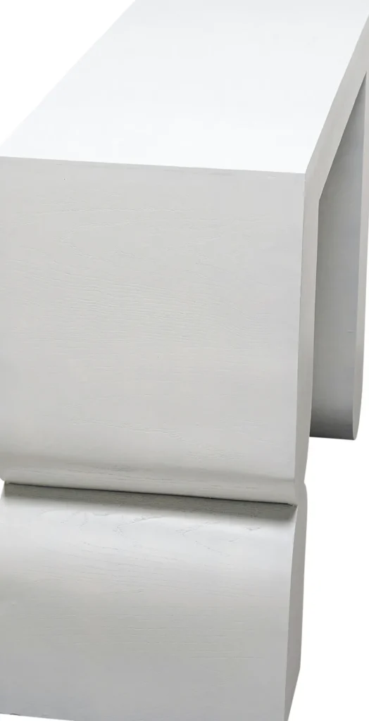 KARE Design Sidetable Curve Wit 120x85cm