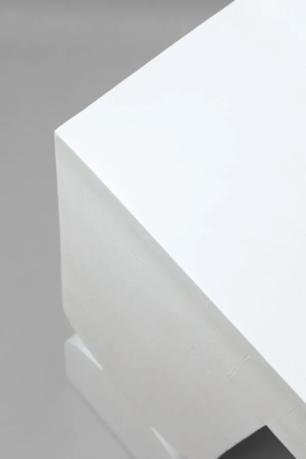 KARE Design Sidetable Curve Wit 120x85cm