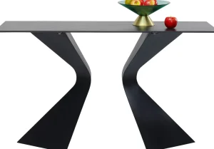 KARE Design Sidetable Gloria Black Ceramik 140x81cm
