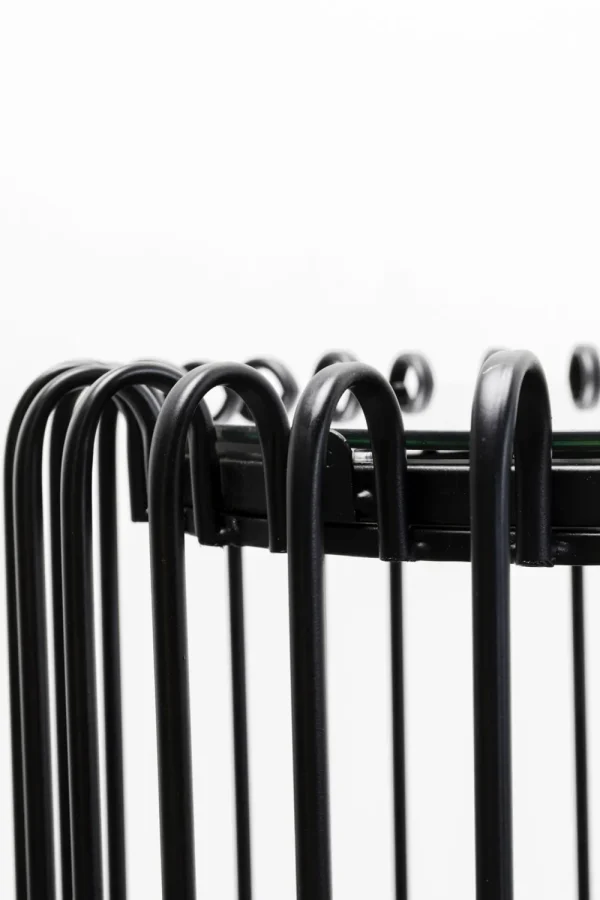KARE Design Sidetable Wire Black 81x78cm
