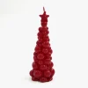 KARE Design SMAQQ A Bubbly Xmas Candle Tree 21CM Blooming Bordeaux