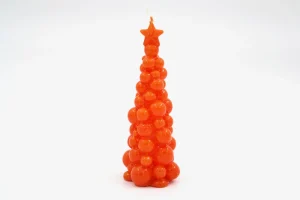 KARE Design SMAQQ A Bubbly Xmas Candle Tree 21CM Dark Orange