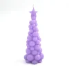 KARE Design SMAQQ A Bubbly Xmas Candle Tree 21CM Loving Lila