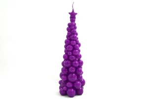KARE Design SMAQQ A Bubbly Xmas Candle Tree 30CM Perfect Purple