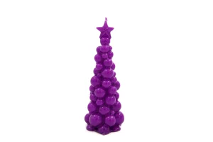 KARE Design SMAQQ A Bubbly Xmas Candle Tree 21CM Perfect Purple