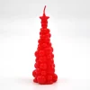 KARE Design SMAQQ A Bubbly Xmas Candle Tree 21CM Radiant Red