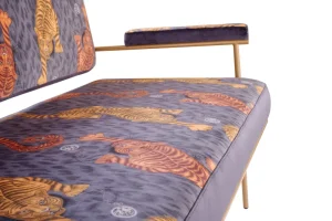 KARE Design SMAQQ Bank Sage Brass