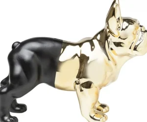 KARE Design Spaarpot Bulldog Goud-Zwart