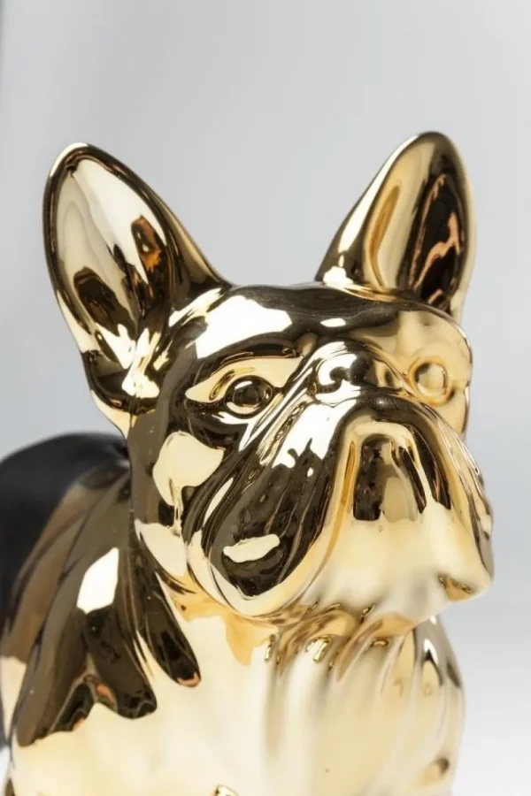 KARE Design Spaarpot Bulldog Goud-Zwart