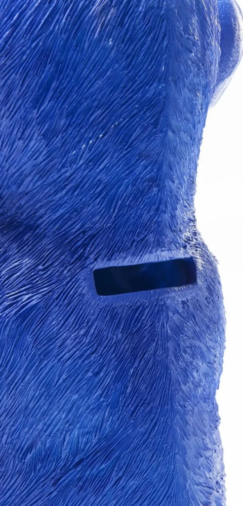 KARE Design Spaarpot Monkey Mizaru Blauw