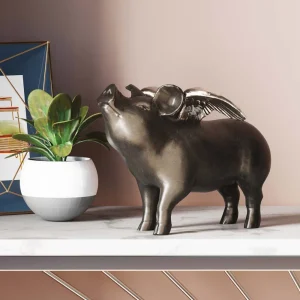 KARE Design Spaarpot Rockstar Pig