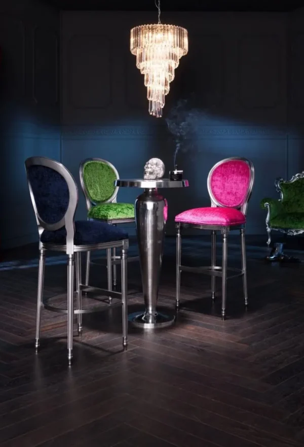 KARE Design Spaarpot Skull Crystal Zilver