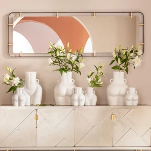 KARE Design Spiegel Betsy Frame Rechthoekig Metaal 55x165cm