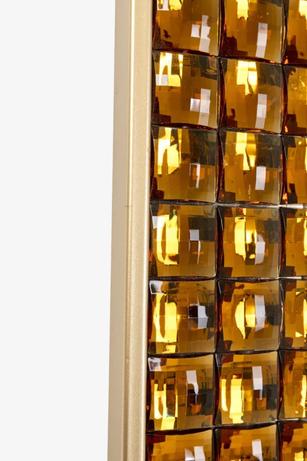 KARE Design Spiegel Crystals Brass 80x180cm