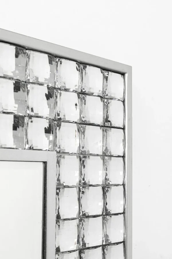KARE Design Spiegel Crystals Silver 80x100cm
