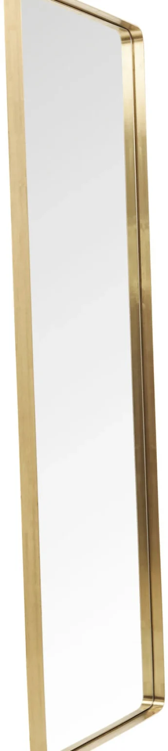 KARE Design Spiegel Curve MO Messing 70x200cm