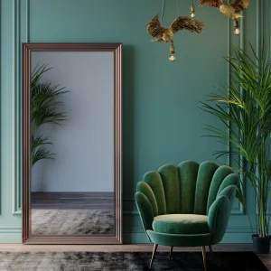 KARE Design Spiegel Frame Zilver 180x90cm