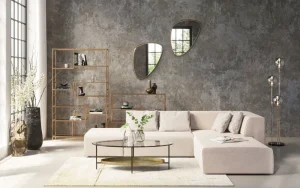 KARE Design Spiegel Jetset Goud 56x83cm