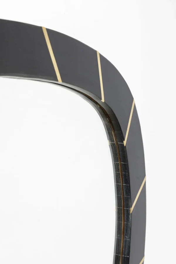 KARE Design Spiegel Planos Black 65x77cm